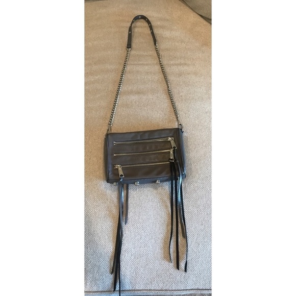 Rebecca MINKOFF MOTO ZIP CROSSBODY CHAIN BAG - Picture 2 of 12